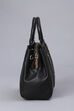 Black PU Satchel image number 4