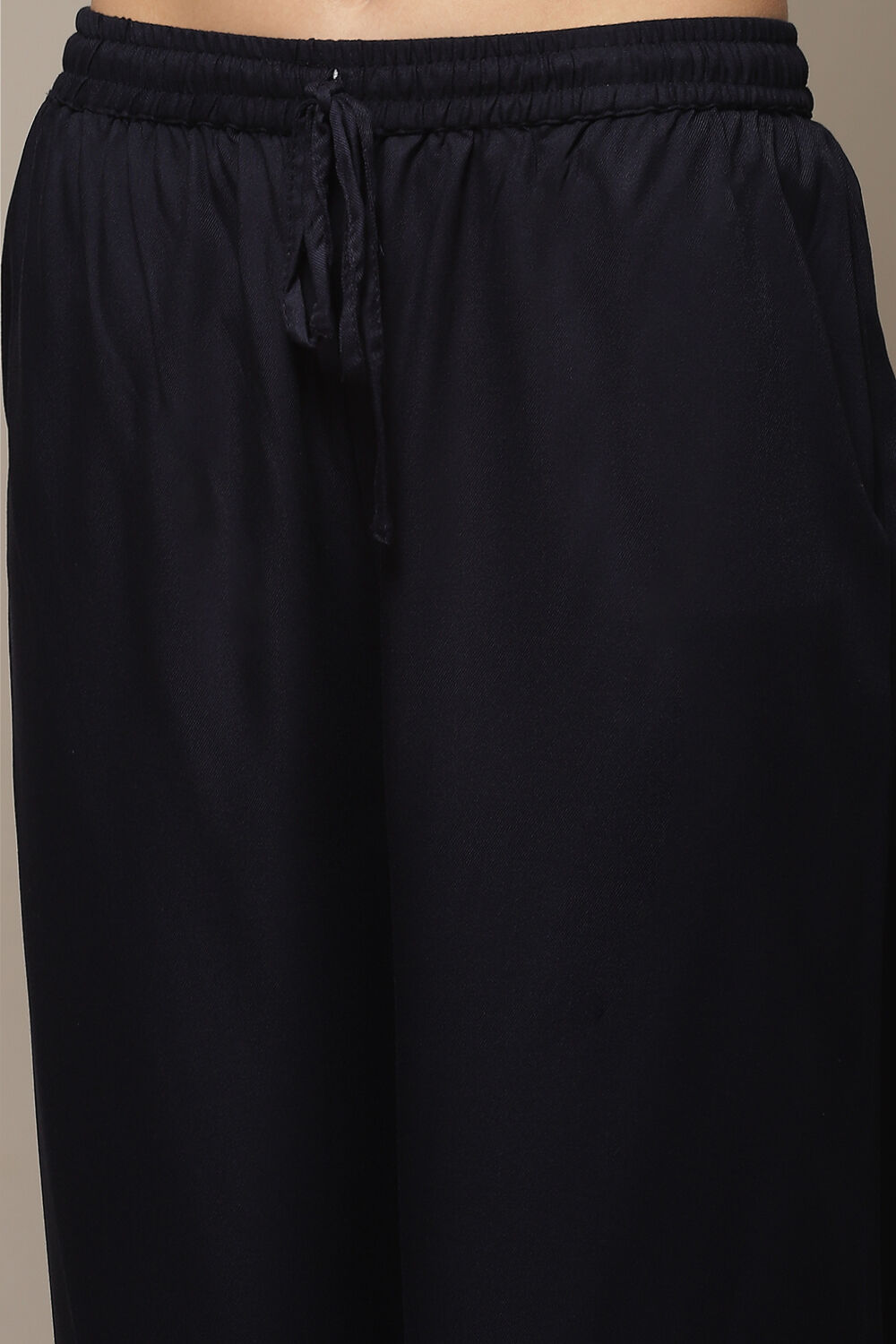 Indigo Cotton Blend Straight 3 Piece Set image number 6