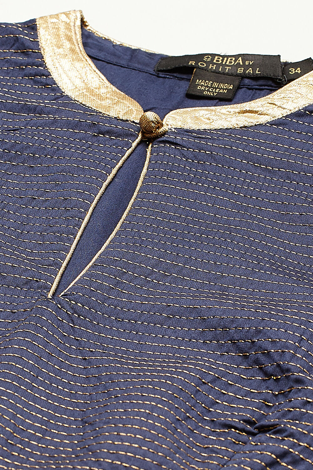 Rohit Bal Red Chanderi Silk Anarkali Solid Suit Set image number 1