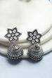 White Pearl Embellished Earrings image number 0