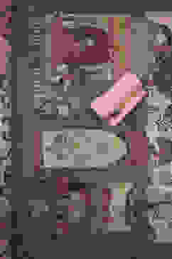 Pch Silk Blend Printed Unstitched Suit Set image number 3