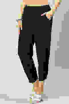 Black Viscose Pants image number 2