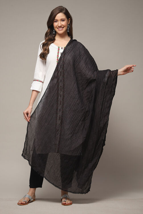 Sky Blue Cotton Dupatta image number 0