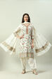 Ivory Cotton Silk Salwar Kurta Salwar Suit Set image number 7