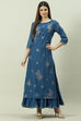 Tomato Red Poly Cotton Printed Kurta Dress image number 0