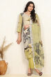 Wine Linen Blend Unstitched Suit Set image number 1
