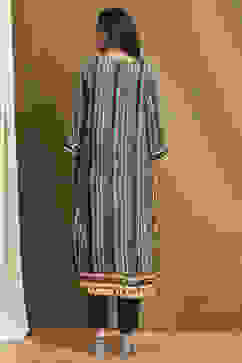 Red and Green Printed Straight Kurta image number 3