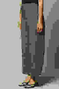 Black LIVA Straight Palazzo image number 3