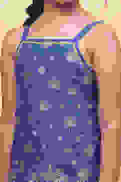 Blue Polyester Straight  Suit Set image number 1