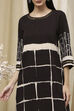Coffee Brown Printed Straight Kurta Set image number 1