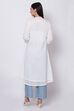 Fuschia Relaxed Kurta Palazzo Suit Set image number 4