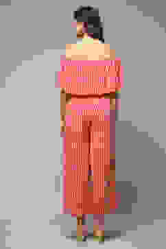 Pink LIVA Printed Jumpsuit image number 2