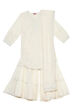 Off White Cotton Sharara Suit Set image number 0