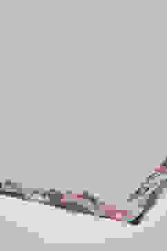 Dull Sea Blue Cotton Gathered Kurta Churidar Suit Set image number 7