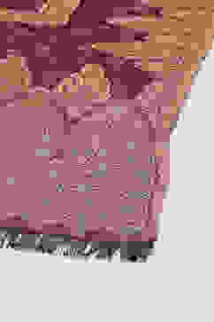 Maroon Acrylic Yarndyed Dupatta image number 1