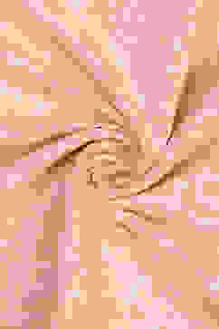 Peach Cotton Unstitched Suit Set image number 1