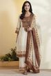 Green Viscose Rayon Printed Straight Kurta Set image number 7