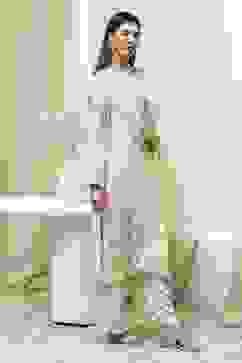 Pista Green Modal Blend Straight Suit Set image number 5