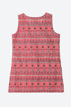 Pink Cotton Printed Top image number 2