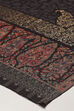 Beige Cotton Blend Yarndyed Shawl image number 1