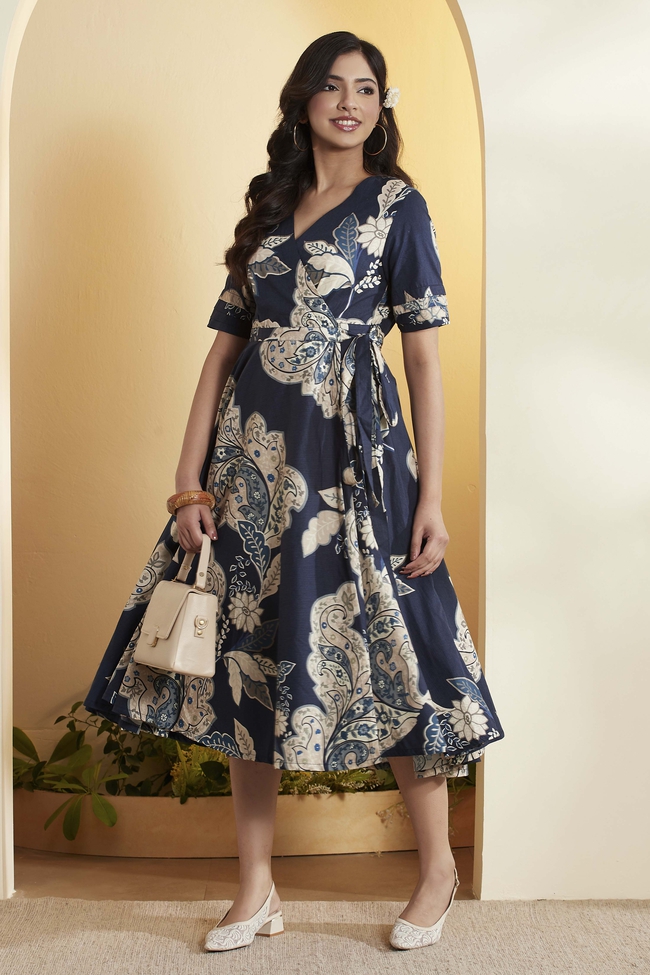 Shop Cotton & Printed Dresses Online for Women