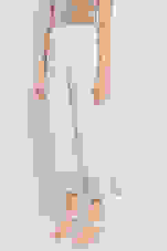 Off White Art Silk Palazzo image number 2