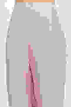 Peach Linen Unstitched Suit Set image number 3