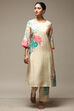 Salmon Viscose Straight Printed 2 Piece Set image number 6