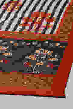 Charcoal LIVA Straight Kurta Palazzo Suit Set image number 3