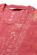Indigo Cotton Printed Short Kurti image number 1
