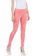 White Cotton And Art Silk Leggings image number 3