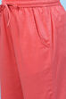 Powder Blue Cotton Solid Pant image number 1