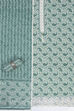 Pink Tissue Screen Print Unstitched Suit Set image number 1