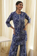 Indigo Pure Cotton Floral Co-ord Set image number 7