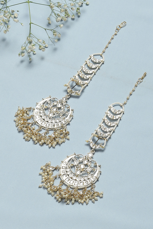 Gold Brass Earrings image number 0