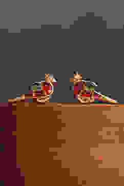 Multicolor Brass Studs image number 0