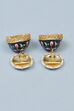 Black Brass Earrings image number 2