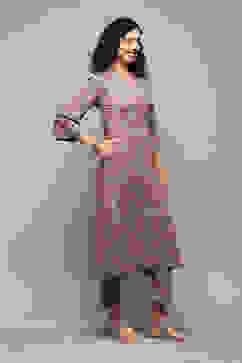 Green Spandex Blend Straight Printed 2 Piece Set image number 5