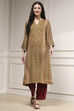 Blue Viscose Rayon Straight Printed Kurta image number 6