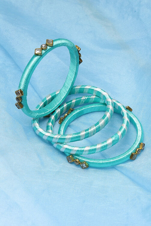 Aqua Bue Girls Bangles image number 0