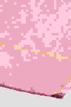 Pink Yard-Dyed Chanderi Kurta & Pants Suit Set image number 3