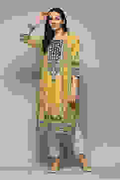 White Cotton Slim Solid Pants image number 0