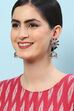 Red Brass Earrings image number 3