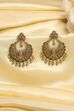 Green Gold Plated Alloy Temple Chandbalis image number 0