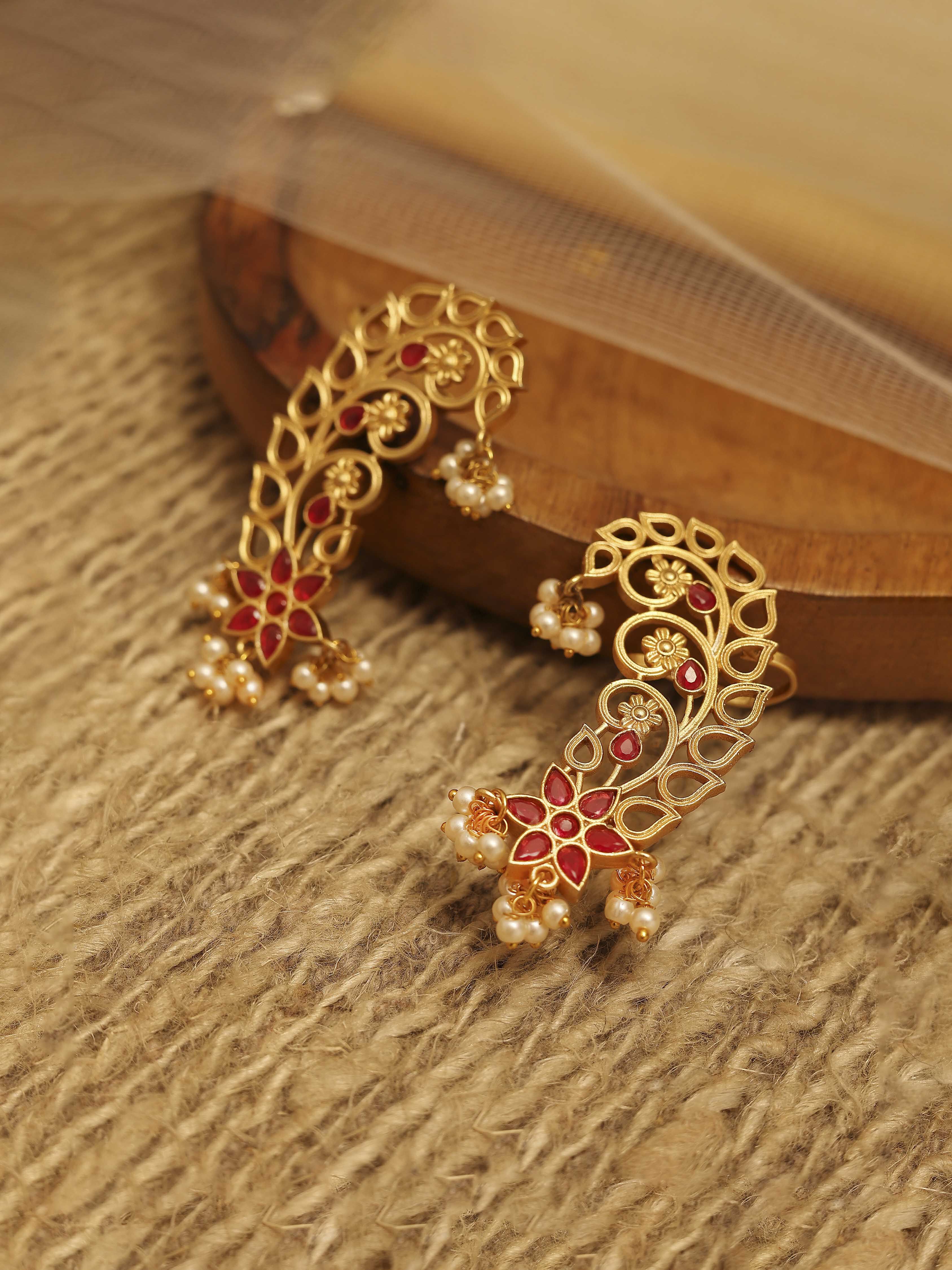 biba Red Brass EarcuffRed Brass Earcuff-picture-365