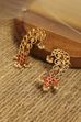 Red Gold Plated Brass Ear Cuff image number 0