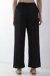 Blue Viscose Rayon Straight Palazzos image number 5