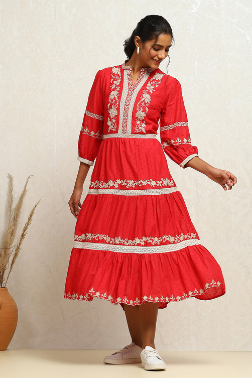 biba red dress Shop Red Indian Suit Sets Online for Women at BIBA