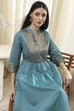 Fuschia Polyester Blend  Kurta image number 0