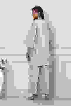 Pink Cotton Printed Straight Kurta Set image number 4